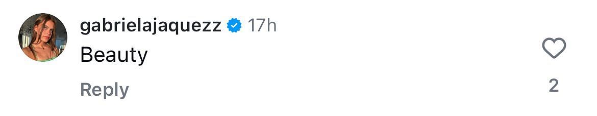 Gabriela Jaquez shows love to UCLA teammate Lauren Betts in her IG comments